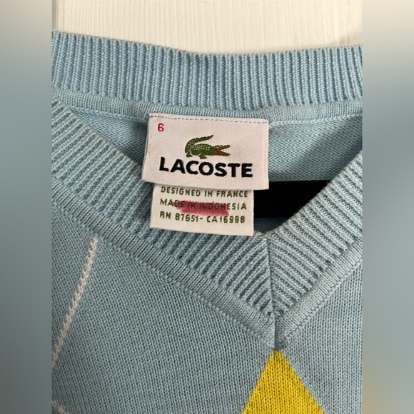LACOSTE Sweater Vest - Picture 2 of 3